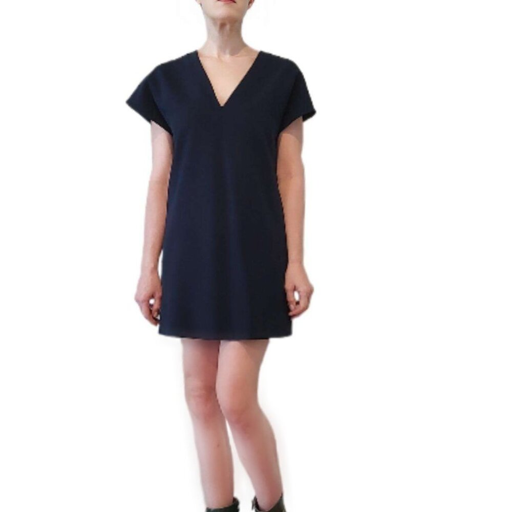 Alice + Olivia Navy Mini Dress